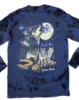 Wolf Moon Scrunch Tie Dye - Long Sleeve (Medium)