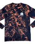 Midnight Encounter - Faded Bleach Dye Long Sleeve (Medium)