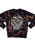 Calavera - Sun Faded Bleach Dye Crew (Large)