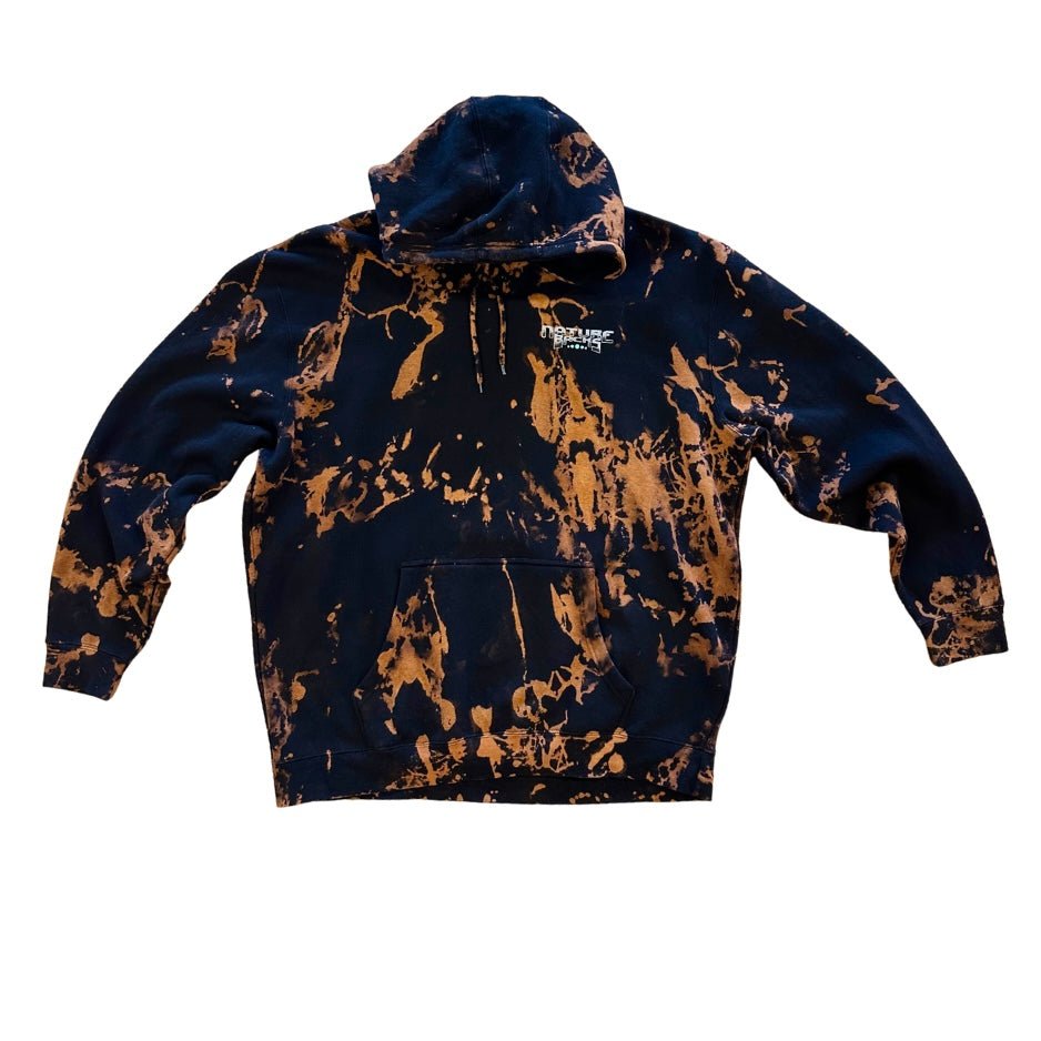 Space Kraken Sun Faded Bleach Dye Hoodie (Large) – Nature Backs