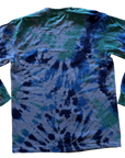 Front Print Alps Scrunch Tie Dye - Long Sleeve (Large)