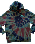 Northern Lights Hoodie Spiral Tie Dye (XL)