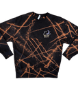 Calavera - Sun Faded Bleach Dye Crew (Large)