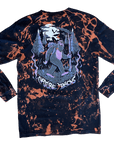 Midnight Encounter - Faded Bleach Dye Long Sleeve (Medium)