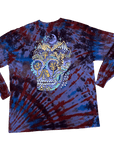Calavera Burst Tie Dye Long Sleeve (2XL)
