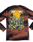 Bigfootin’ - Sun Faded Bleach Dye Long Sleeve (Small)
