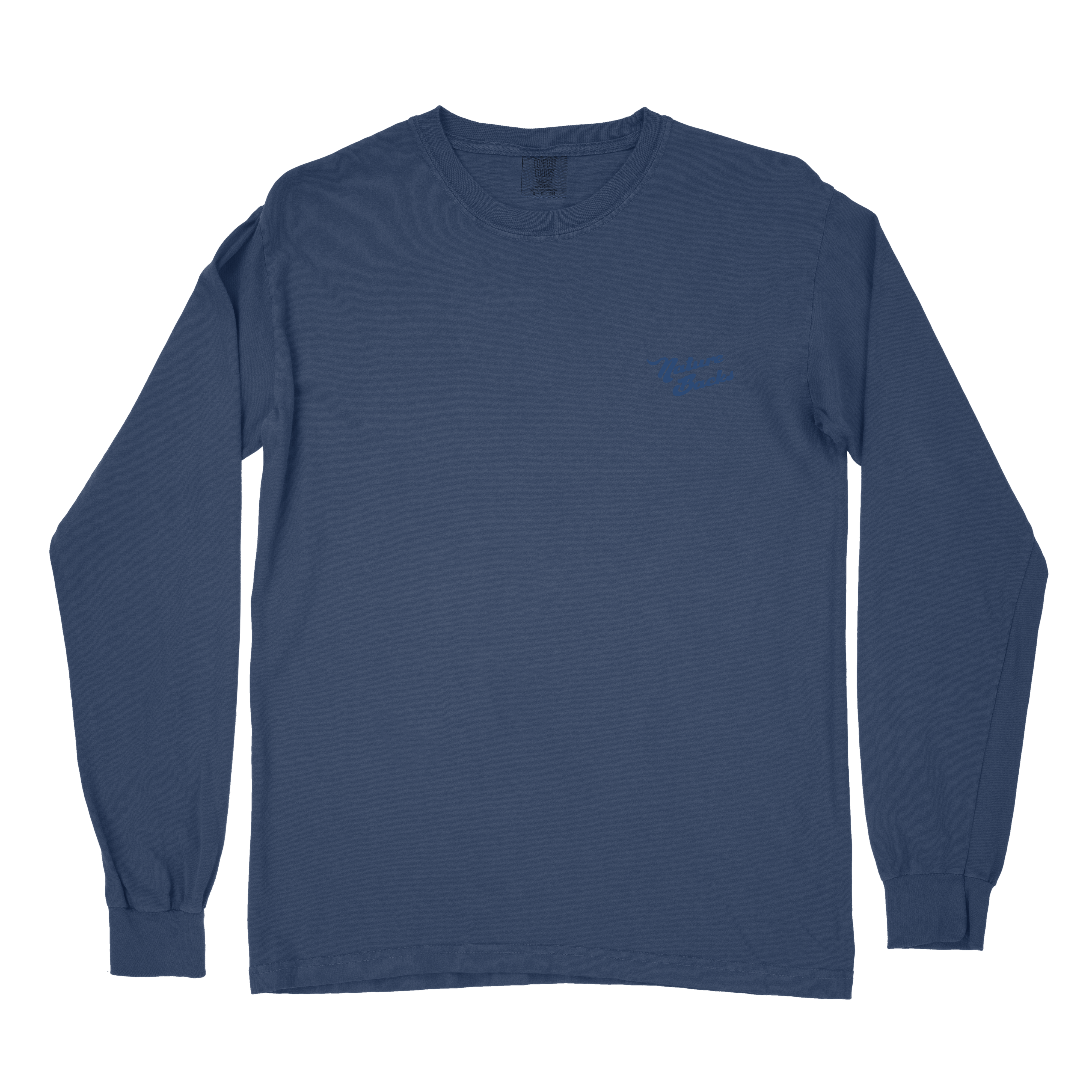 Eddie the Yeti Long Sleeve (Deep Blue) – Nature Backs