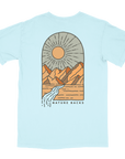 Nature Backs Comfort Colors Haven Chambray Short Sleeve T-Shirt | Nature-Inspired Design on Ultra-Soft Fabric