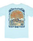Nature Backs Comfort Colors Mesa Chambray Short Sleeve T-Shirt | Nature-Inspired Design on Ultra-Soft Fabric