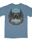 Nature Backs Comfort Colors Mystic Fog Short Sleeve T-Shirt | Nature-Inspired Design on Ultra-Soft Fabric