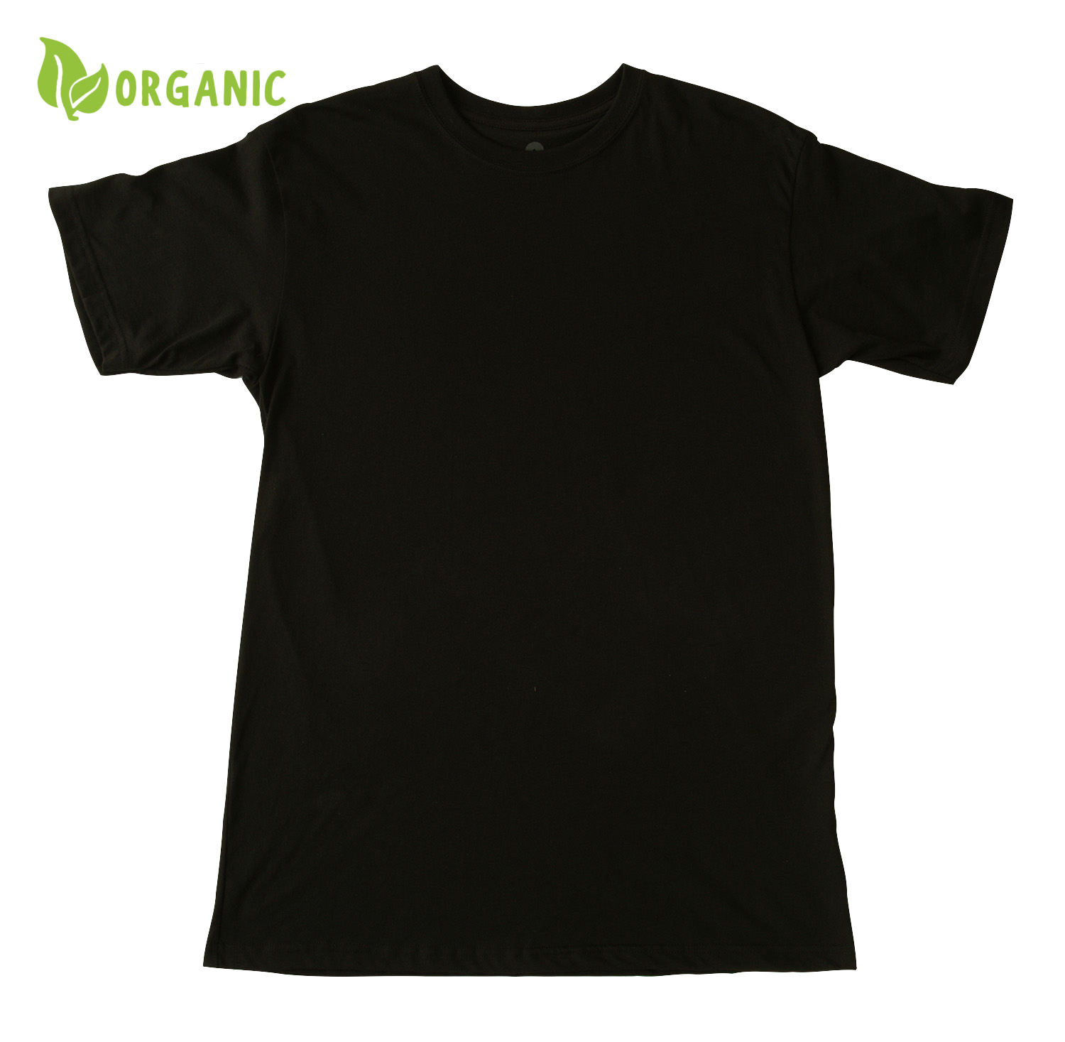 Nature Backs Short Sleeve 100% Organic Cotton T-Shirt | Minimalist Black Short Sleeve made with Eco-Friendly Fibers Sustainably made in the USA 