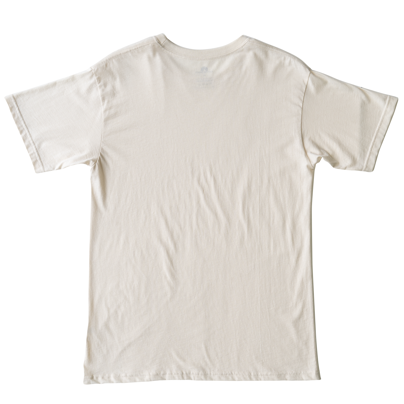 Nature Backs Short Sleeve 100% Organic Cotton T-Shirt | Minimalist Natural Short Sleeve made with Eco-Friendly Fibers Sustainably made in the USA 