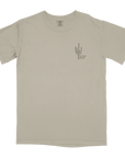 Nature Backs Comfort Colors Saguaro Sandstone Short Sleeve T-Shirt | Nature-Inspired Design on Ultra-Soft Fabric