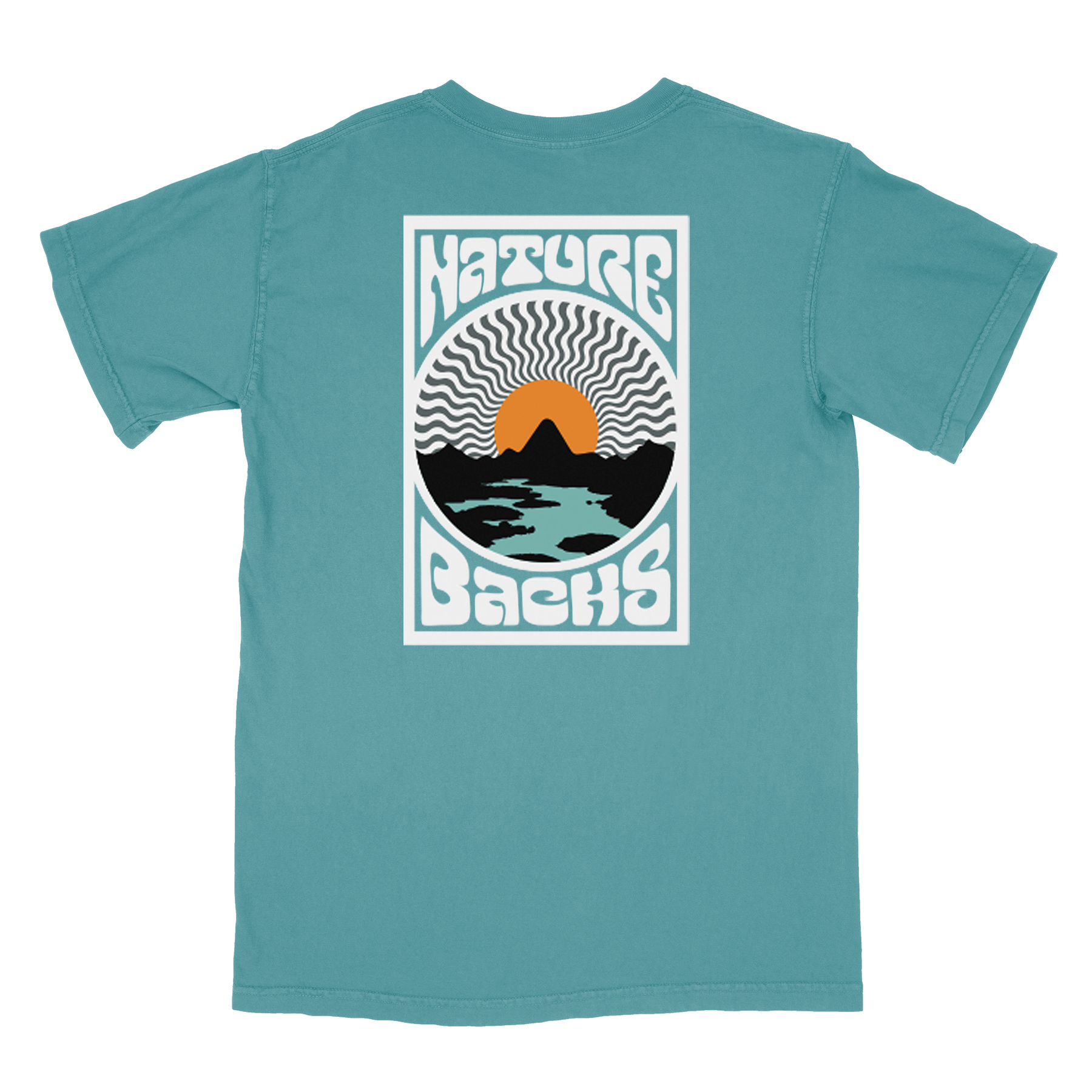 Nature Backs Comfort Colors Sublime Grove Short Sleeve T-Shirt | Nature-Inspired Design on Ultra-Soft Fabric
