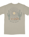Nature Backs Comfort Colors Saguaro Sandstone Short Sleeve T-Shirt | Nature-Inspired Design on Ultra-Soft Fabric
