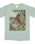 Crimson Cardinal Front Print
