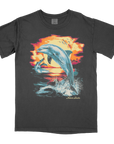 Dolphin Symphony Front Print