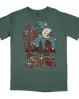 Fall Moon Front Print