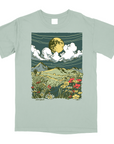 Moon Bloom Front Print