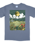 Moon Bloom Front Print