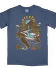 Sea Turtle Island Front Print