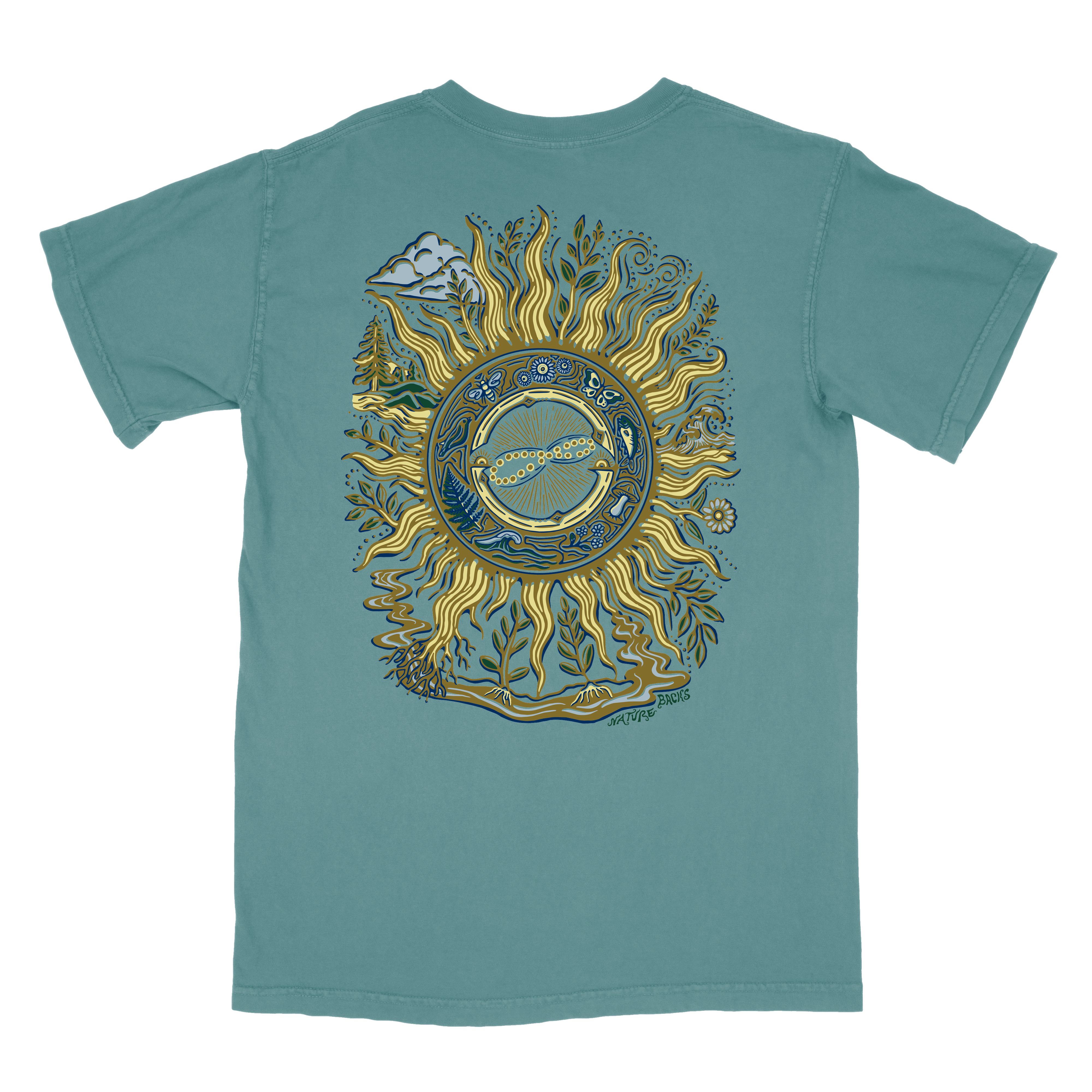 洋楽 NaturalResource Hologram / Solstice 7.53 solstice-sun-blue-spruce-back.