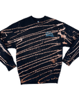 Bioluminescent  Sun Faded Bleach Dye Crew (Medium)