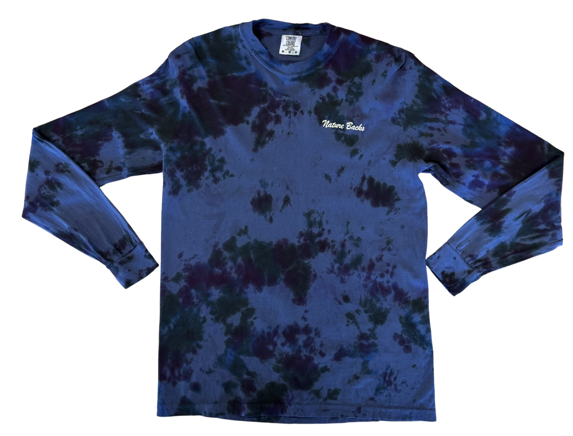 Wolf Moon Scrunch Tie Dye - Long Sleeve  (Medium)