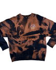 Calavera Sun Faded Bleach Dye Crew (2XL)