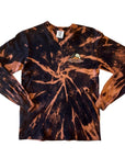 Summer Moon Sun Faded Bleach Dye Long Sleeve (Small)