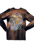 Calavera Sun Faded Bleach Dye Long Sleeve (Small)