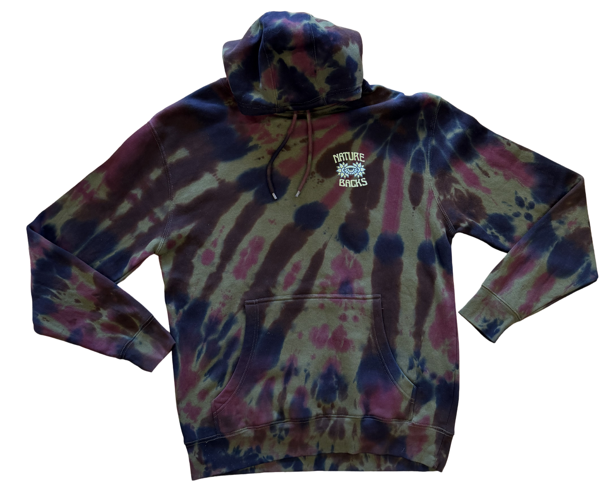 Everwild Burst Hoodie Tie Dye  (Large)