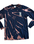 Bigfootin'- Sun Faded Bleach Dye Long Sleeve (Medium)