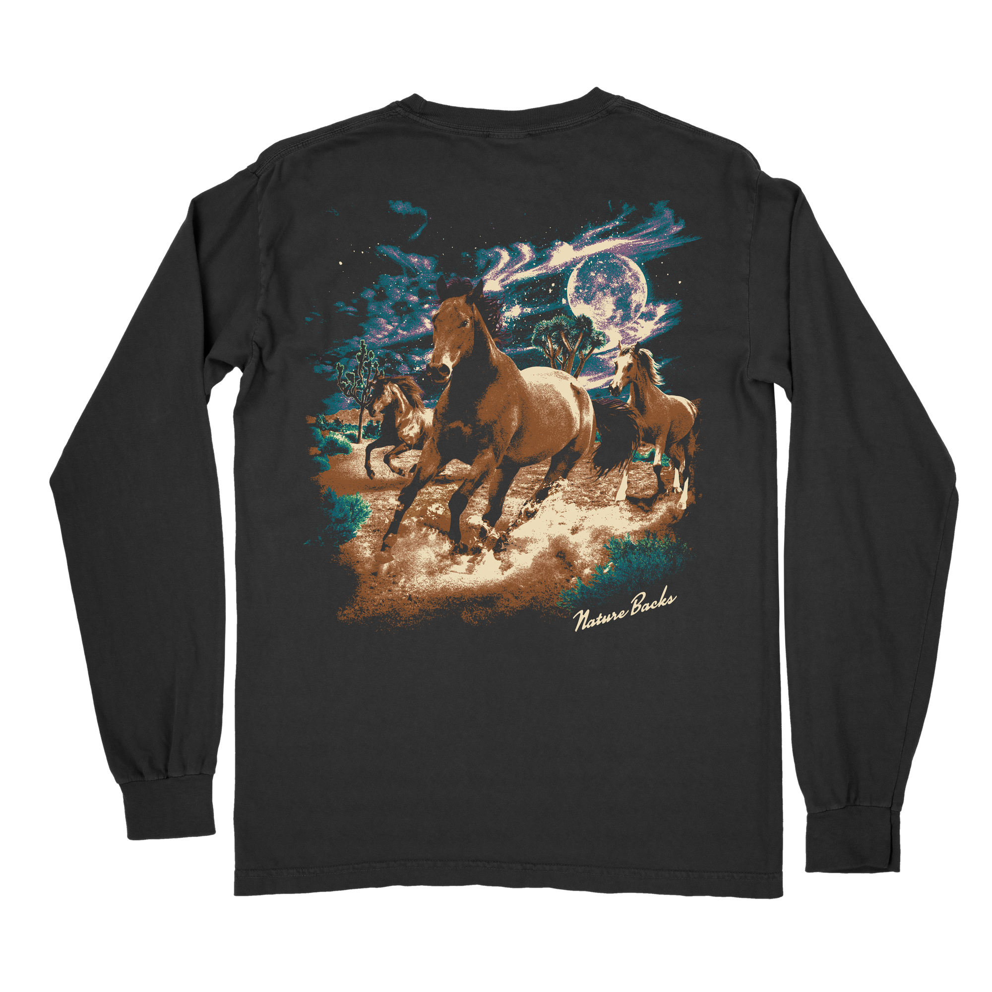 Freedom - Wild Horses Long Sleeve