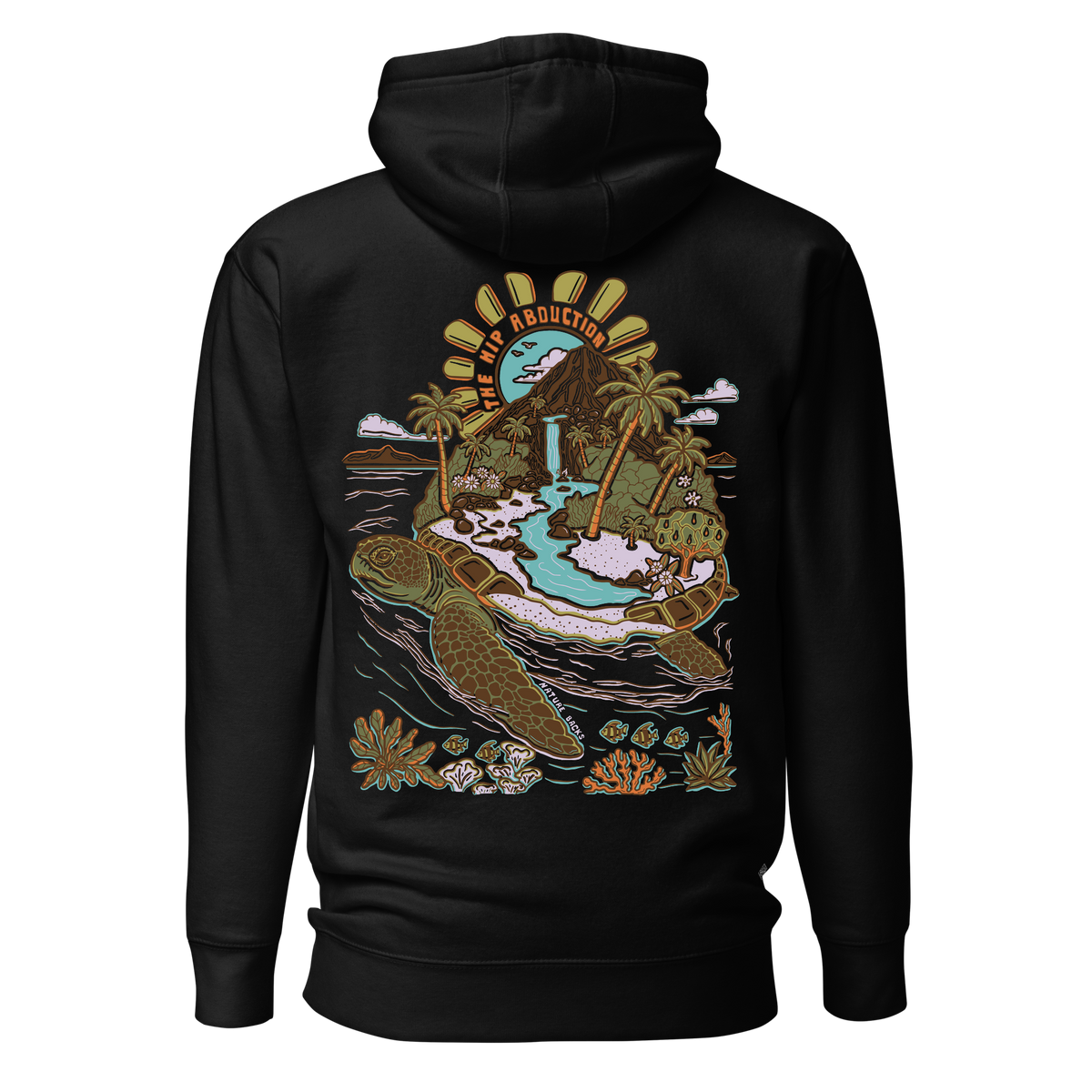 Sea Turtle Island Hoodie