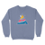 Nature Backs Comfort Wash Nocturnal Sky Crewneck | Nature-Inspired Design on Ultra-Soft Fabric