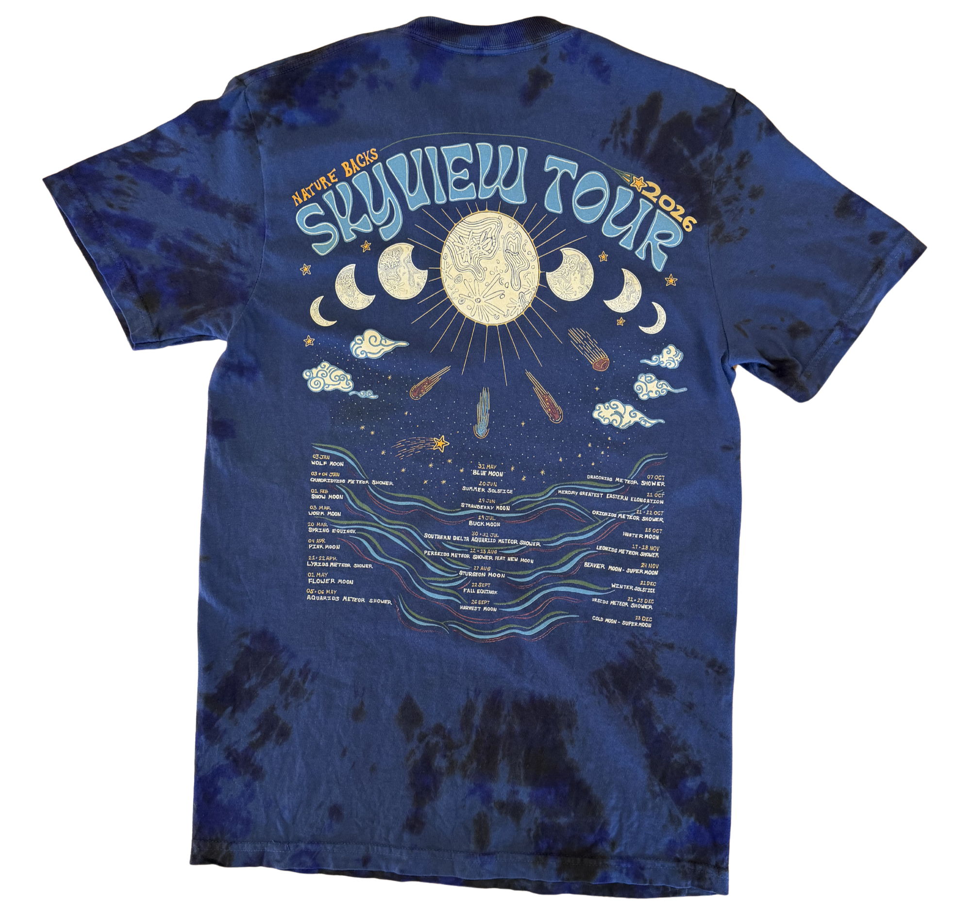Skyview Tour Scrunch Tie Dye (Small)