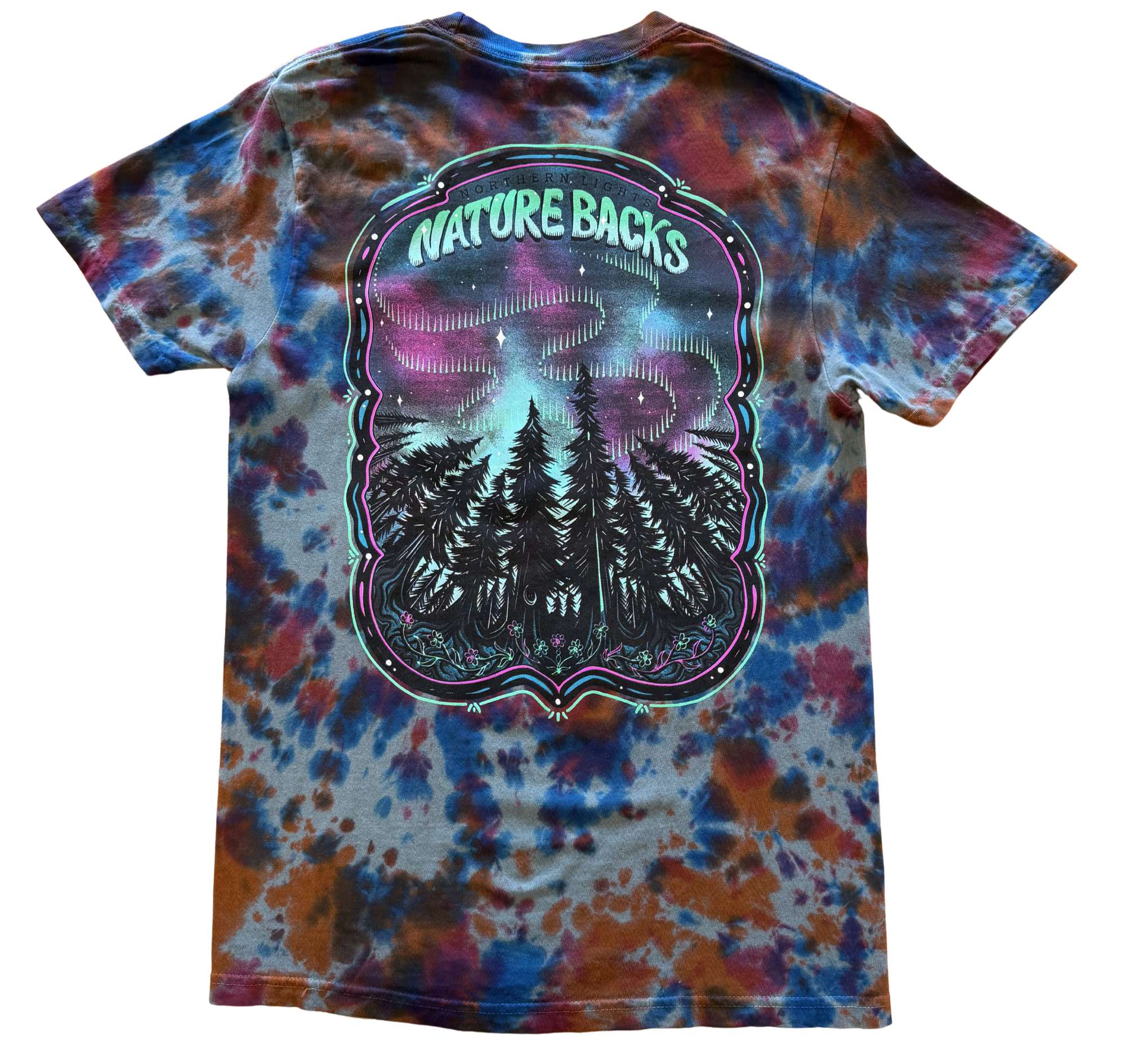 Northern Lights Scrunch Tie Dye (Small)