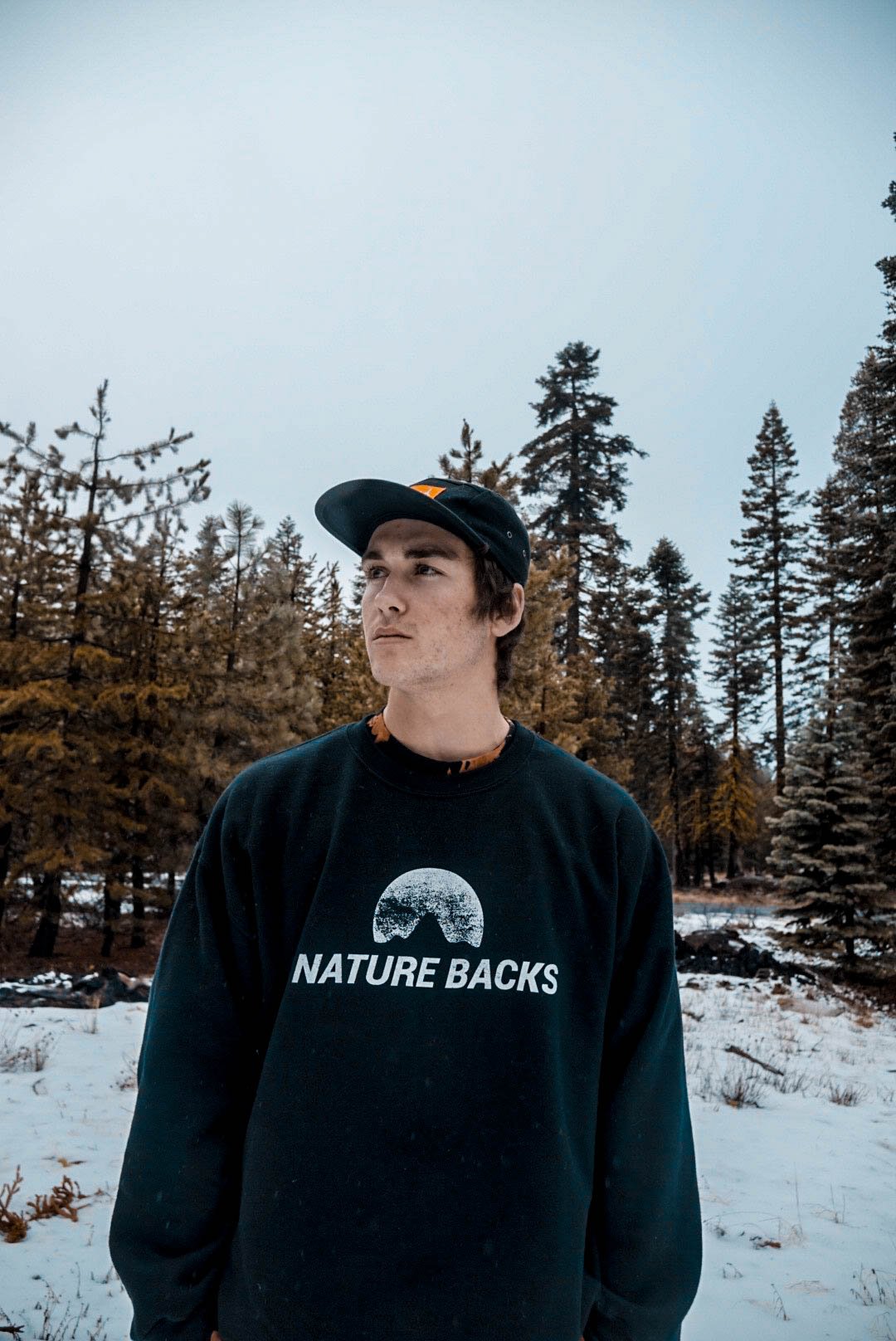 Black Crew Neck