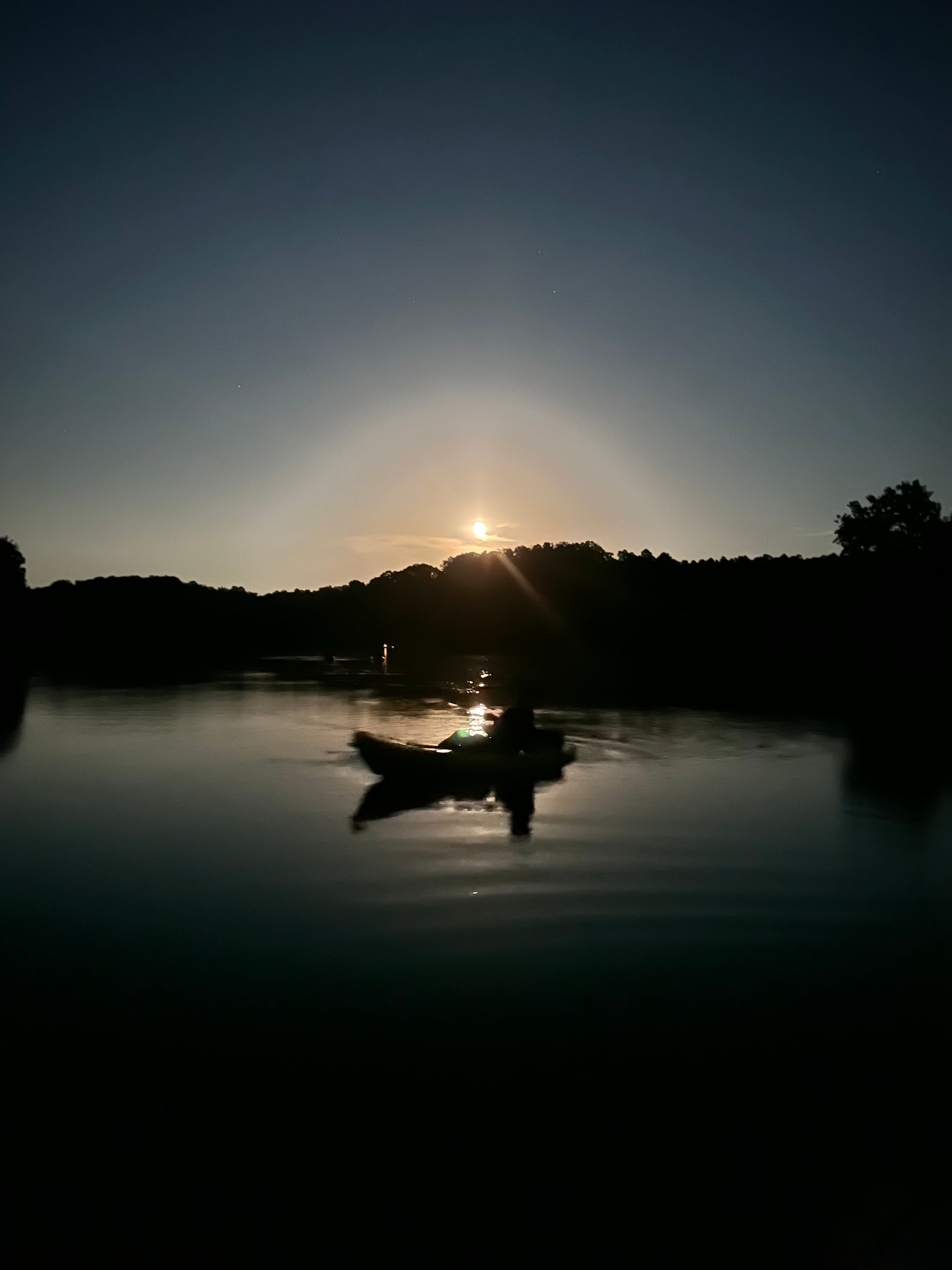 Kayaker on Lake Wedington