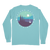 Nature Backs Comfort Colors Camping Chalky Mint Long Sleeve T-Shirt | Nature-Inspired Design on Ultra-Soft Fabric