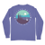 Nature Backs Comfort Colors Camping Twilight Long Sleeve T-Shirt | Nature-Inspired Design on Ultra-Soft Fabric