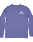 Nature Backs Comfort Colors Camping Twilight Long Sleeve T-Shirt | Nature-Inspired Design on Ultra-Soft Fabric