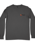 Nature Backs Comfort Colors Revive Charcoal Long Sleeve T-Shirt | Nature-Inspired Design on Ultra-Soft Fabric