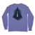 Nature Backs Comfort Colors Moon Phase Twilight Long Sleeve T-Shirt | Nature-Inspired Design on Ultra-Soft Fabric