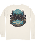 Nature Backs Comfort Colors Mystic Natural Long Sleeve T-Shirt | Nature-Inspired Design on Ultra-Soft Fabric