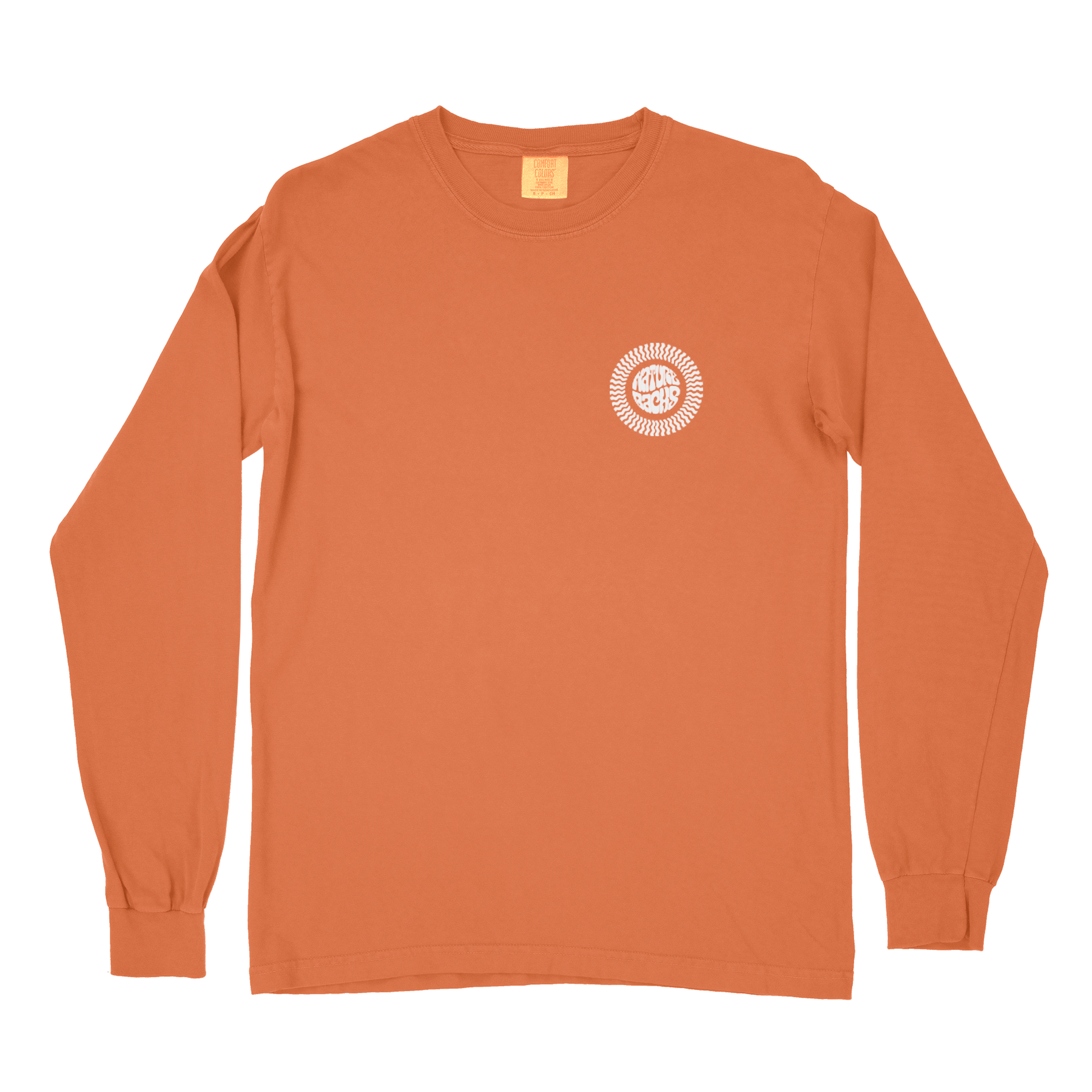 Nature Backs Comfort Colors Sublime Sol Long Sleeve T-Shirt | Nature-Inspired Design on Ultra-Soft Fabric