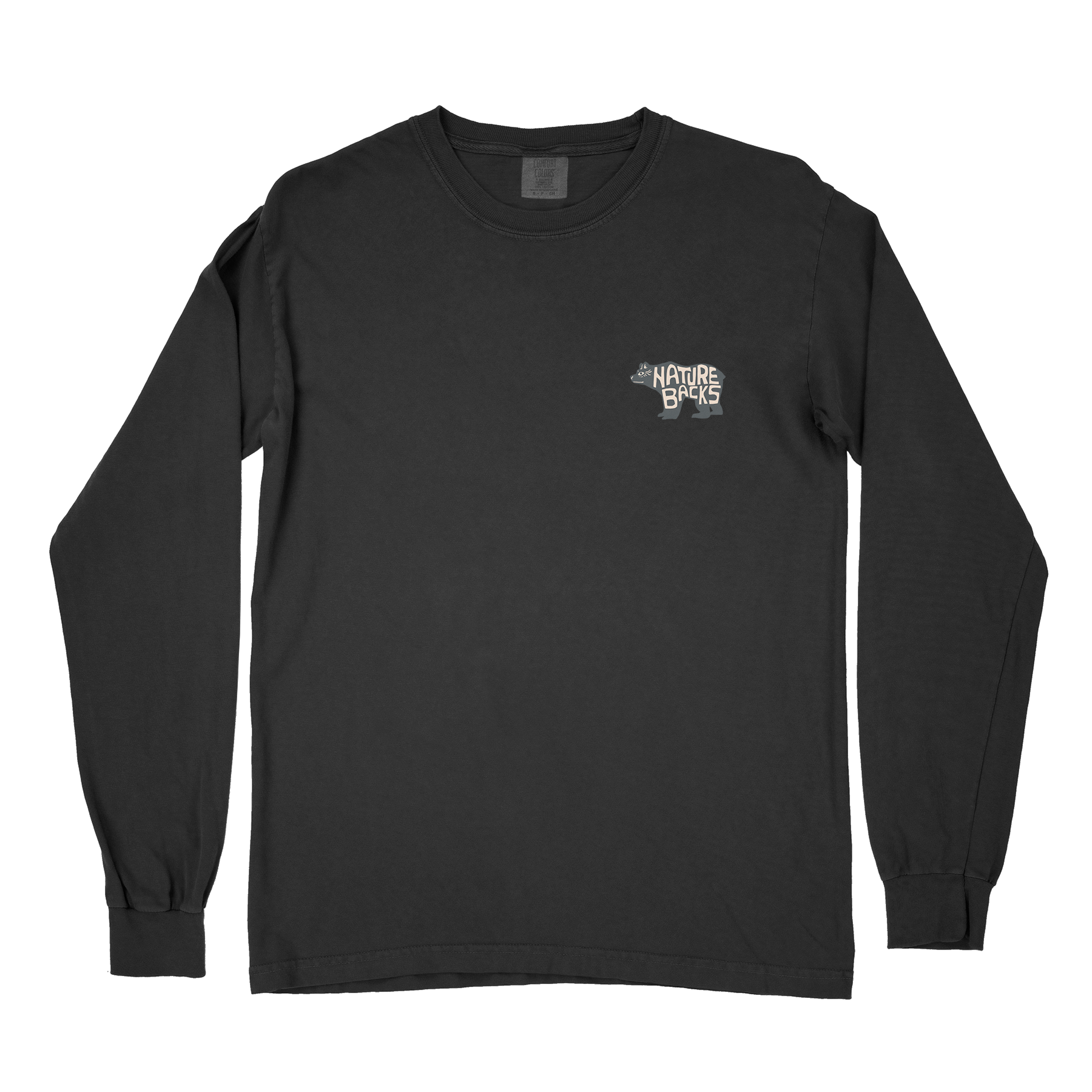 Nature Backs Comfort Colors Wild Back Long Sleeve T-Shirt | Nature-Inspired Design on Ultra-Soft Fabric