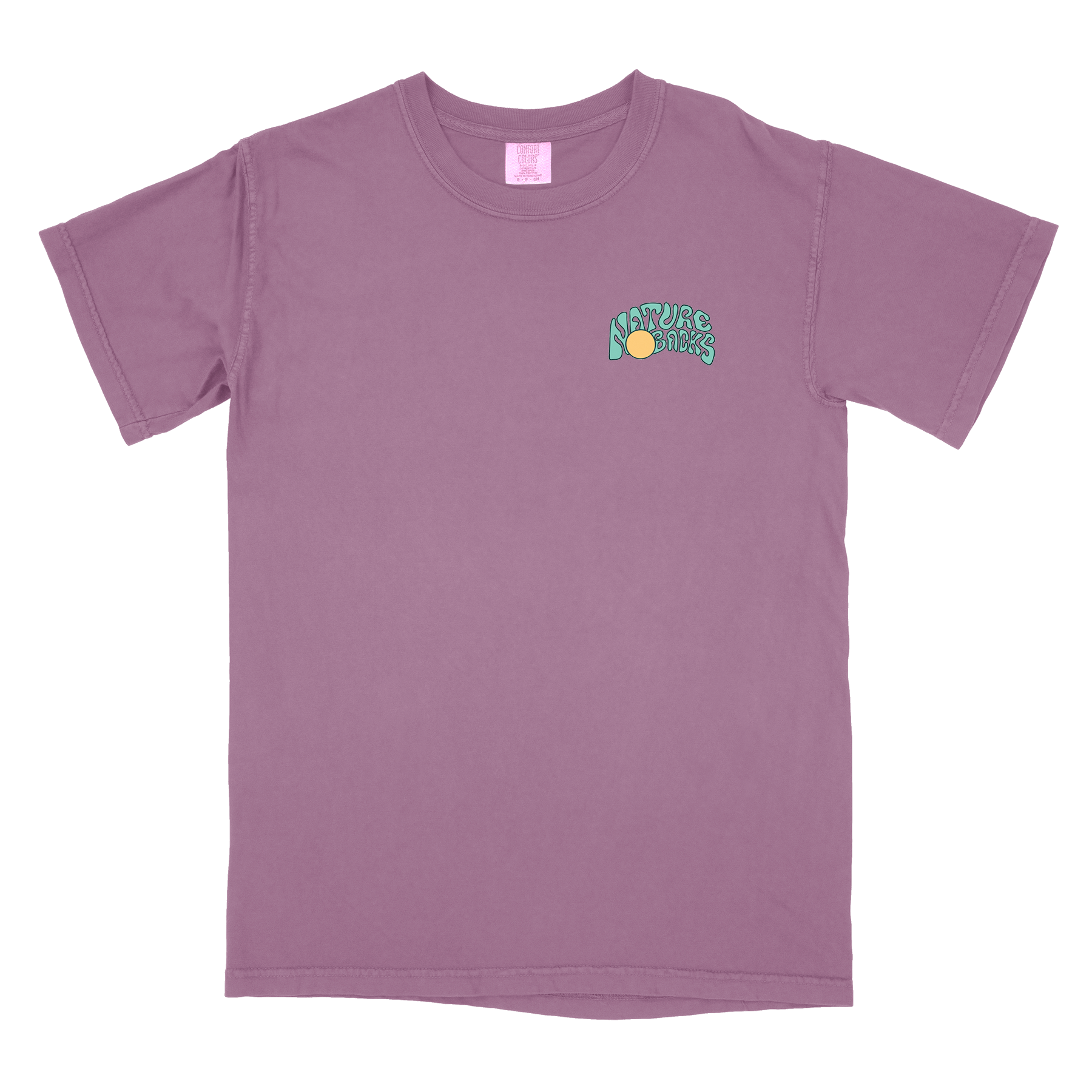Nature Backs Comfort Colors Pura Berry Short Sleeve T-Shirt | Nature-Inspired Design on Ultra-Soft Fabric