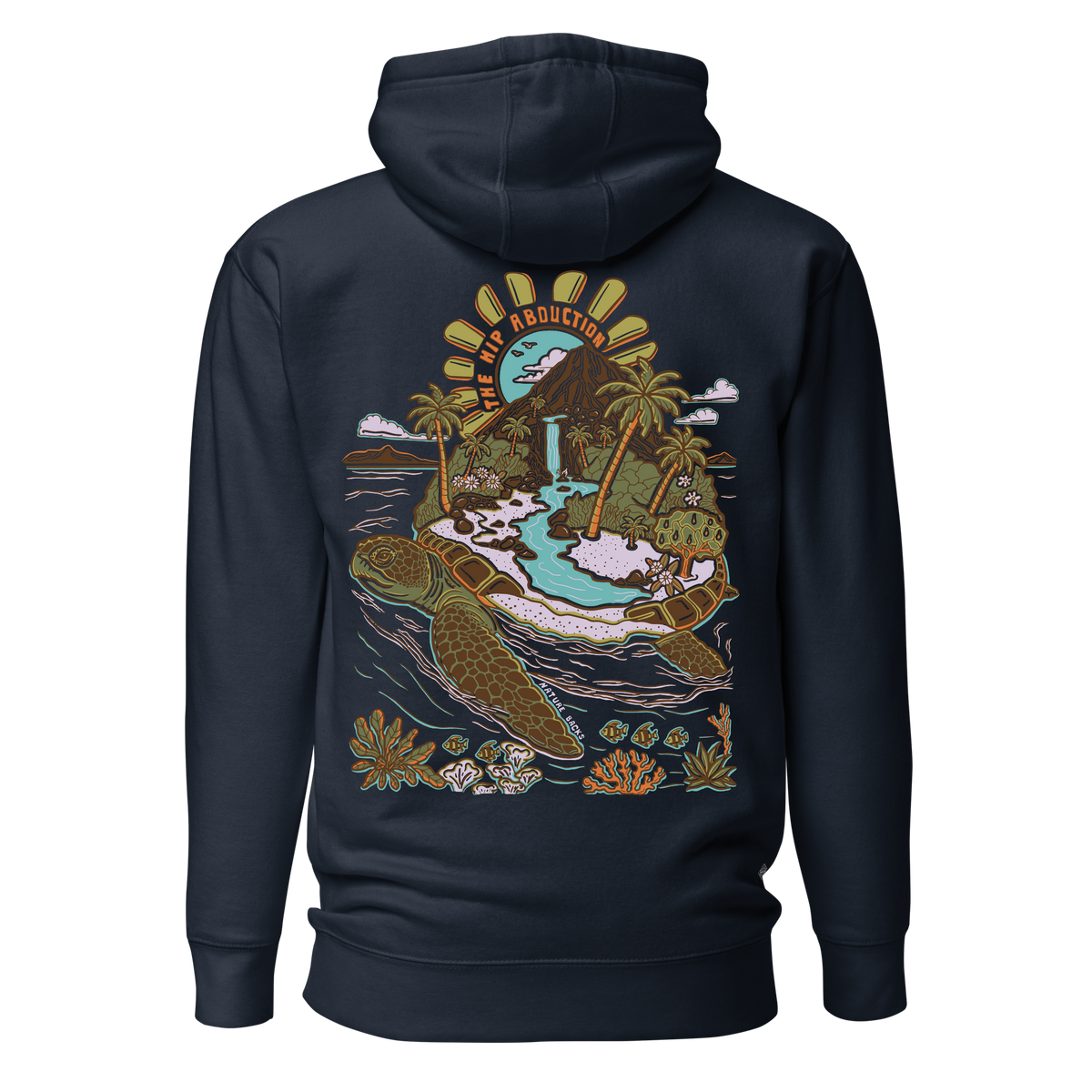 Sea Turtle Island Hoodie